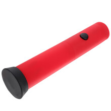 Red Multi-Use Electric Milk Frother for Coffee Cream and Eggs
