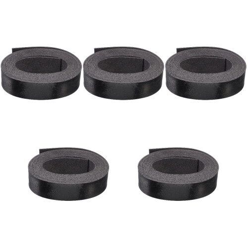 Lanières Cuir PU Noir Texture Réaliste Pour 1