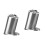 2Pcs Kitchen Rack Stainless Steel Holder Storage Box As Shown 3