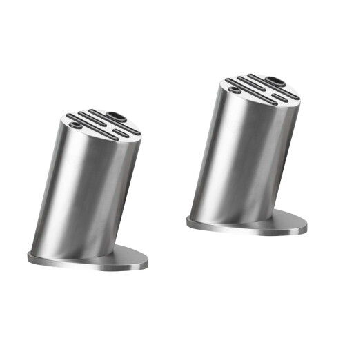 2Pcs Kitchen Rack Stainless Steel Holder Storage Box As Shown 2