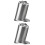2Pcs Kitchen Rack Stainless Steel Holder Storage Box As Shown 4