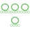 20Roules Ruban Adhésif Papier Vert Pour Peinture Sans Trace 2