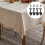 4Pcs Dark Brown Cast Iron Tablecloth Weights for Outdoor Windproof Use 11