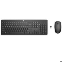 HP Combo 235 Draadloos Toetsenbord en Muis 1Y4D0UT#ABE Zwart QWERTY