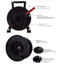 High Quality Polymer Plastic Cable Reel Optical Fiber Empty Disk Unbreakable Mobile Cable Drum PCD235