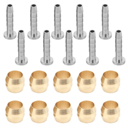 Ensemble d'inserts d'olive en cuivre pour durite BH90 - 11,0 g 1