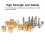 Ensemble d'inserts d'olive en cuivre pour durite BH90 - 11,0 g 5