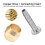 Ensemble d'inserts d'olive en cuivre pour durite BH90 - 11,0 g 6