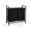 Pull-Out Laundry Basket Rack with Shelf and Wheels 4