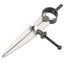 Lederhandwerk-Werkzeug 105 mm verstellbarer Flügelzirkel für DIY-Projekte