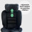 My Babiie MBCS200 Spin R129 Car Seat with Top Tether - Black 8
