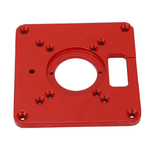 Router Insert Plate Woodworking Insert Plate Router Table Insert Plate Aluminum Alloy Design Accessory for Woodworking 1
