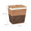 Laundry Basket with Lid, Seagrass, 87L Capacity 4