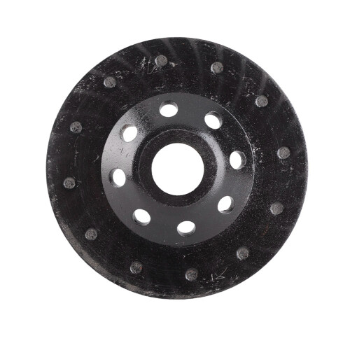 115mm Diamond Cup Disc Black 7.5mm 22.23mm ID 2