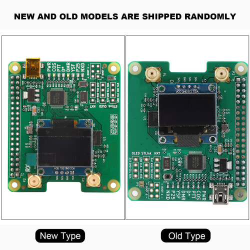 2019 V1.3 MMDVM HS Dual Hat OLED 6.5x5.5cm Green 2