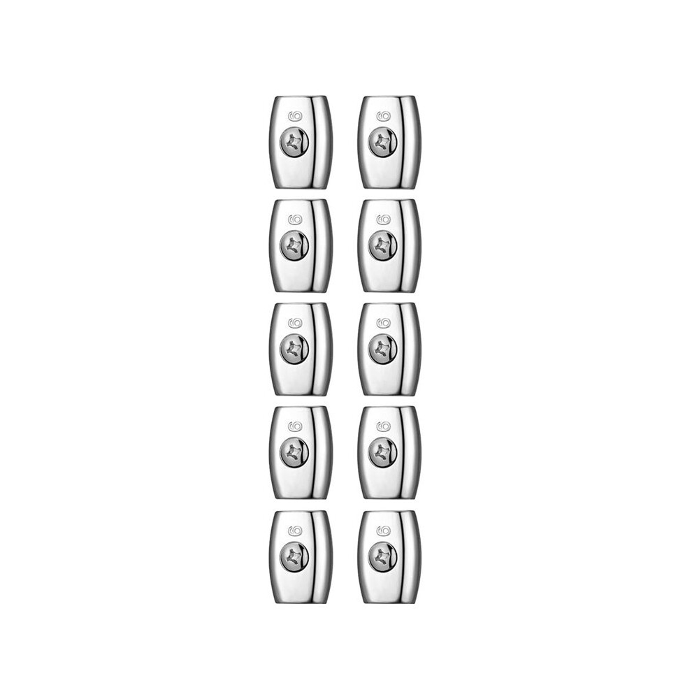 10 Pcs Electric Rope Connectors 6Mm Rope Connector Electric Fence Connectors Heavy Duty Wires Splicer 6033216070998