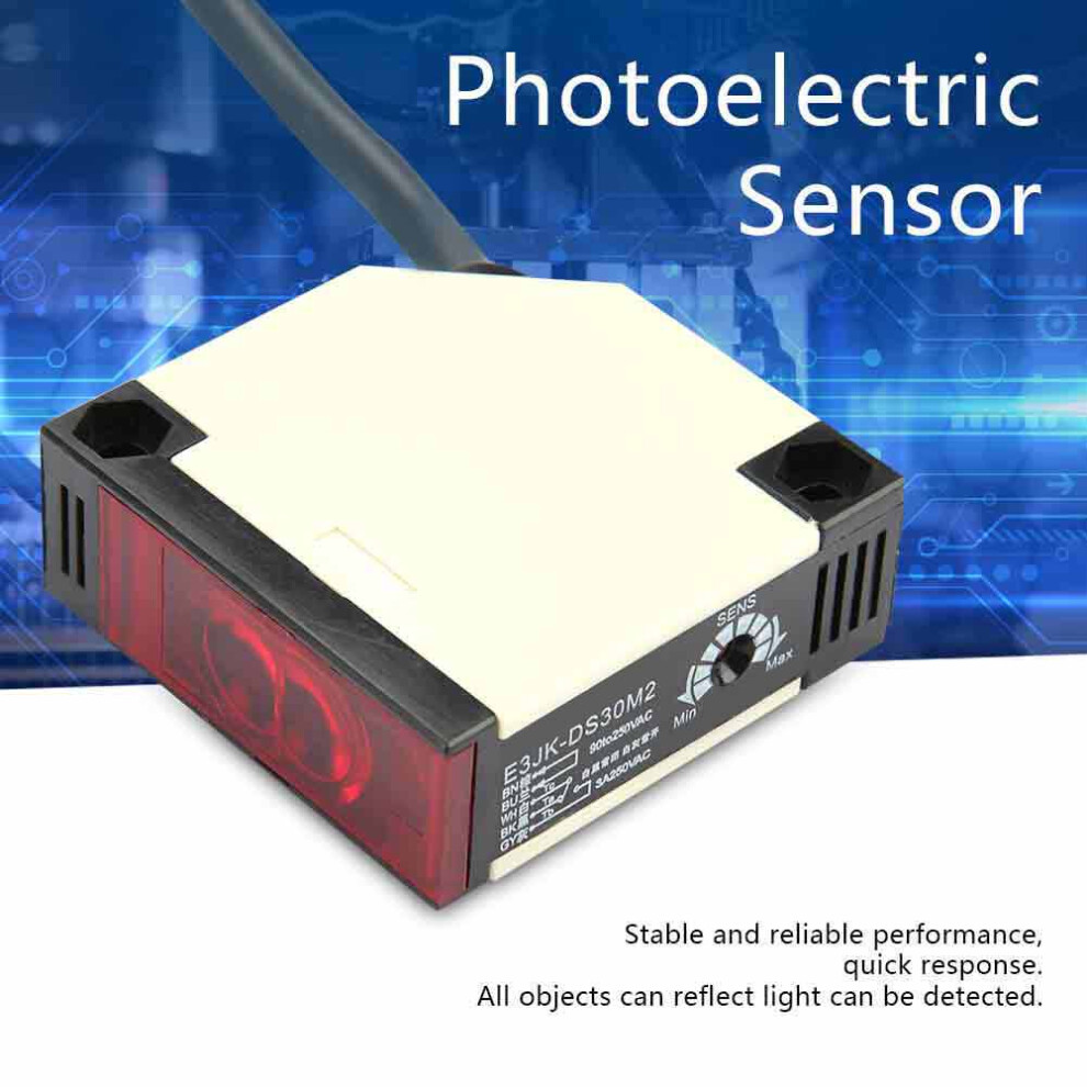 E3jk-Ds30m1 No Specular Photoelectric Sensor, 30Cm 6931393800271