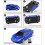 Car Model Creative 1200 DPI Blue Wireless Mouse 4
