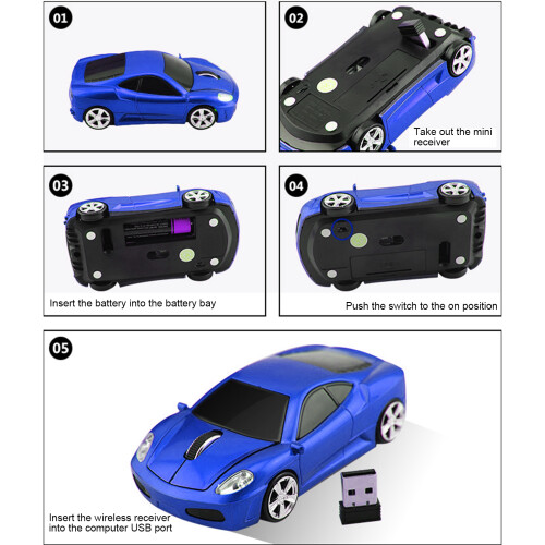 2,4G Maus Ferrari 1200DPI Notebook 1