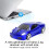 Car Model Creative 1200 DPI Blue Wireless Mouse 5