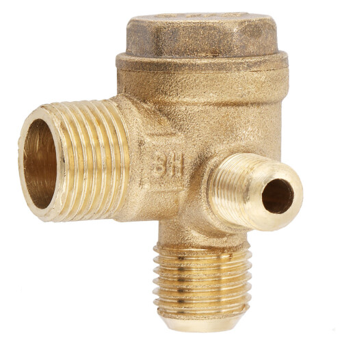 Brass 90 Degree Check Valve for Air Compressor 2