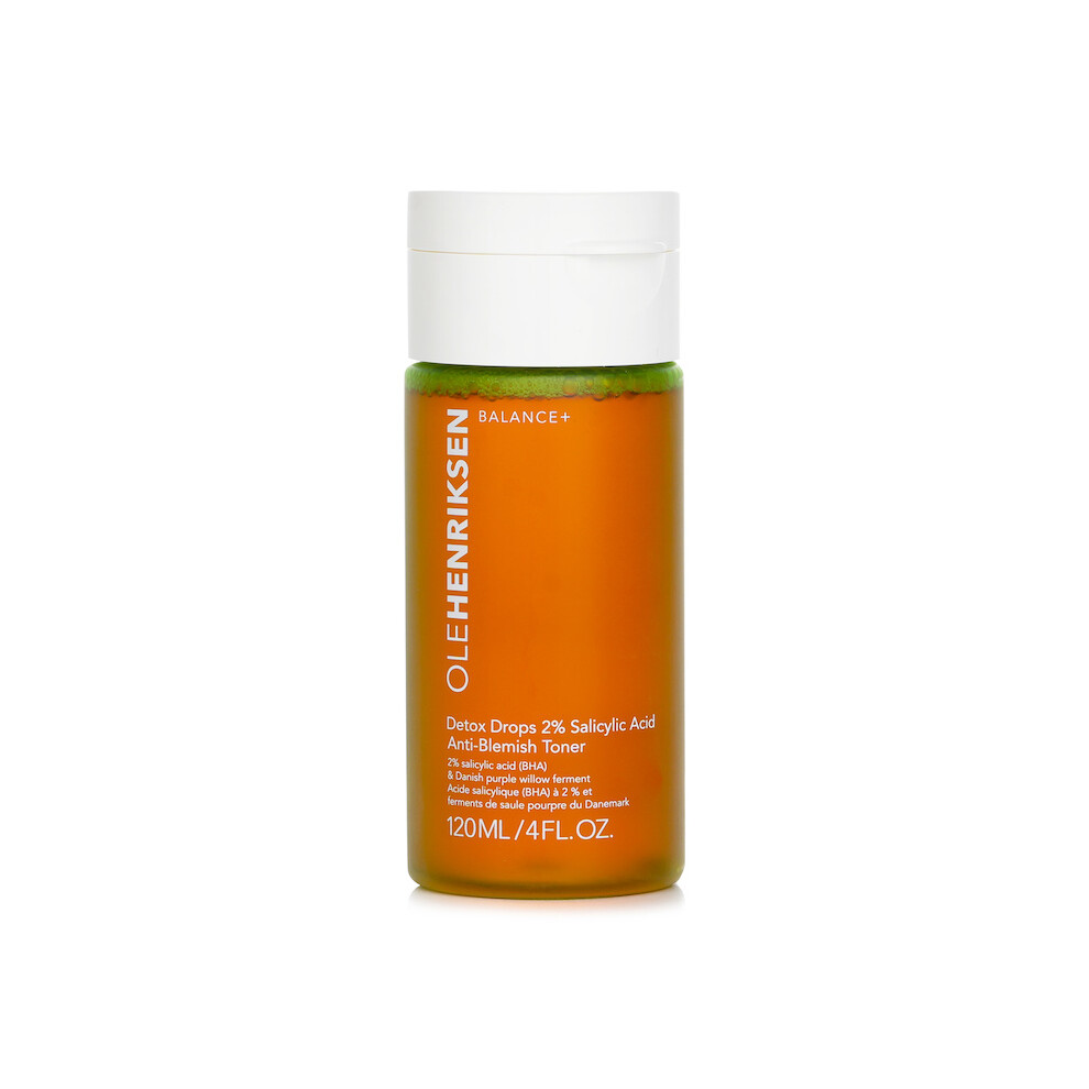 Ole Henriksen Detox Drops 2% Salicylic Acid Anti-Blemish Toner 120Ml