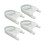 Transparent Bees Feeder Portable Bees Water Feeder for-White 1