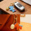 Charm-Kristall-Schlüsselanhänger mit Pferde- und Münzdesign,-E. 7