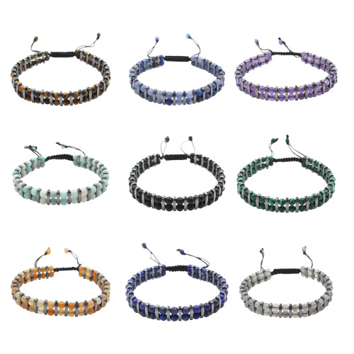 Stylish Adjustable Multigem Elastic Bracelet Delicate-I 1