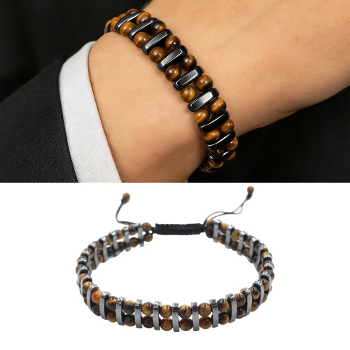 Handmade Multigem Spiritual Stretch Bracelet Delicate-G 2
