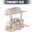 Double Layer Waterproof Under Sink Shelf Stable Carbon-White 4