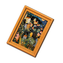 Creative 3D Picture Frame Fridge Magnetic Cartoon-SCE179 3