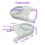 Transparent Bees Feeder Portable Bees Water Feeder for-White 4