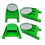 Transparent Bees Feeder Portable Bees Water Feeder for-White 7