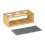 Bamboo Bottle Drying Rack for 3 Bottles 7