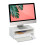 Monitor Stand with Storage Shelf - Ergonomic, Space-Saving 1