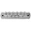 Mustang J Master Style Silver Guitar Bridge - Threaded Saddle Replacement Part 4