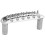 Mustang J Master Style Silver Guitar Bridge - Threaded Saddle Replacement Part 7