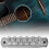Mustang J Master Style Silver Guitar Bridge - Threaded Saddle Replacement Part 8