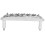 Mustang J Master Style Silver Guitar Bridge - Threaded Saddle Replacement Part 12