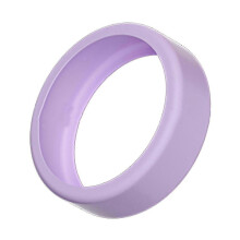 (Paars-M) Siliconen ringbeschermer voor Oura Ring Gen 3, valbestendig, antislip, elastische hoes, universele maat S/M, gemakkelijk te gebrui
