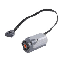 Części techniczne Silnik Klocki konstrukcyjne Silnik M-Motor 8883 kompatybilny z Power Functions Electric Zmontowany zestaw