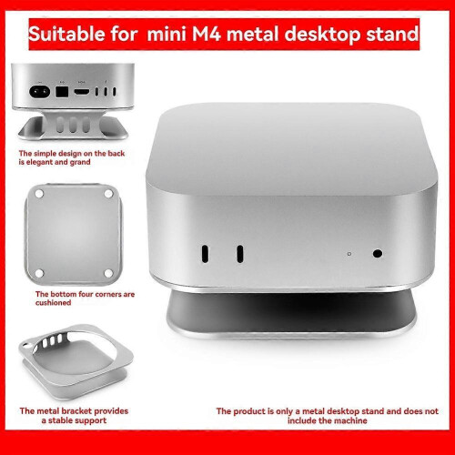 Bureaustandaard voor Mac Mini M4 2024 met warmteafvoer 1
