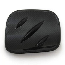 Carbon Fiber Car Fuel Gas Tank Cap Cover Trim for  C-HR CHR 2017 2018 2019 Exterior Accessories