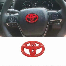 (Dearg) Suaitheantas Toyota Lógó Toyota Gluaisteán Suaitheantas Roth Stiúrtha Gluaisteáin Athsholáthar Greamáin Suaitheantas Roth