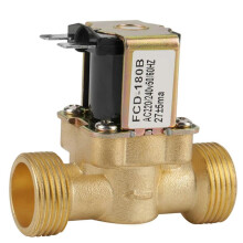 Électrovannes électriques 3/4'' à pression N/C normalement fermées, électrovannes métalliques pour distributeur d'eau szrh21