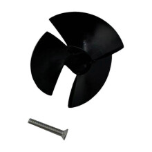 9995266-R1 Zwembadreinigerwaaier met schroef voor Maytronics DX5S, DX6, Nautilus, Nautilus CC, Nautilus CC Plus, Triton