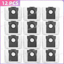 (12 Sacos) Compatível com (MOVA Z50 Ultra) Peças para Aspirador de Pó: Rolo Principal, Escova Lateral, Filtro HEPA, Saco de Pó e Acessórios