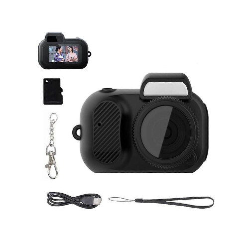 (Cárta Cuimhne 32G) Eochaircheamara Mini, Eochaircheamara Digiteach Mini 1080P Ceamara Nostalgic