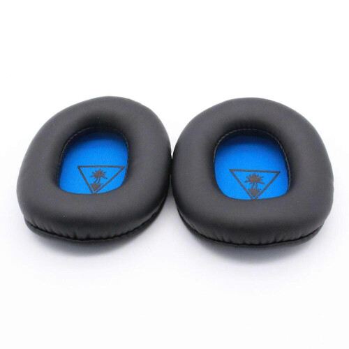 Premium reserveørepuder til Turtle Beach 500P/450/FORCE/XO7 - Sort